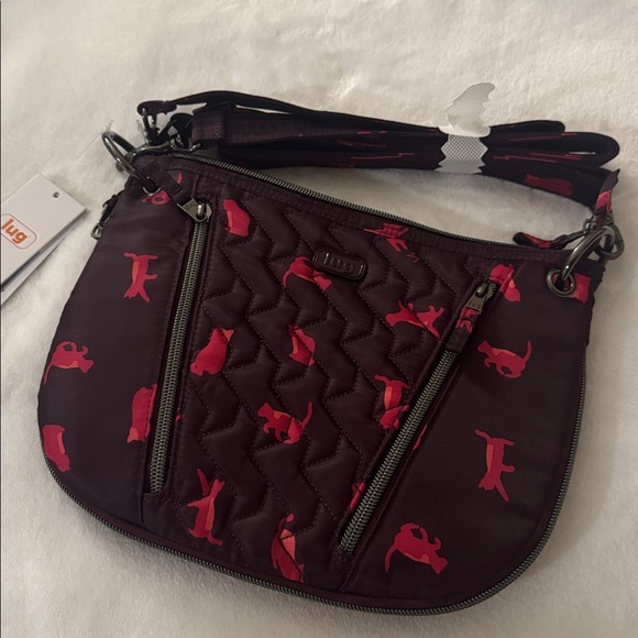 lug Swivel Convertible Crossbody with RFID Protection - Picture 5 of 11